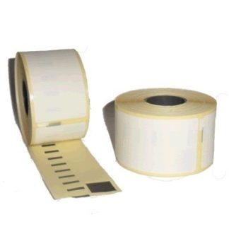 etichette adesive per etichettatrice dymo s0722400 lw da 89x36 mm rotolo 260 etichette compatibile bianco
