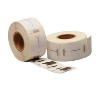 etichette adesive per etichettatrice dymo s0722530 lw da 24x13 mm rotolo 1000 etichette compatibile bianco