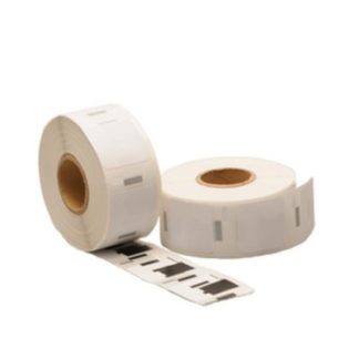 etichette adesive per etichettatrice dymo s0929120 lw da 25x25 mm rotolo 750 etichette compatibile bianco