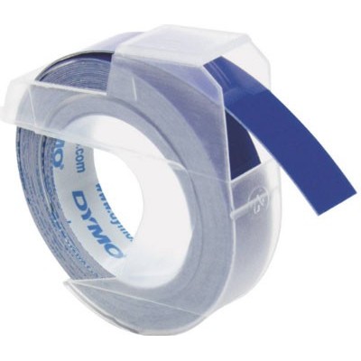 nastro per etichettatrice a rilievo dymo s0898140 3d tape da 9 mm rotolo 3 metri compatibile blu